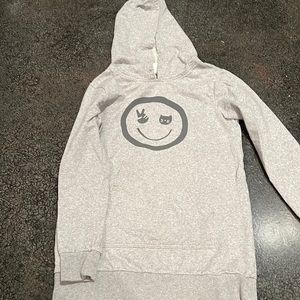 Hoodie with Smiley Design